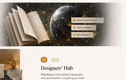 Open research book and connected knowledge globe